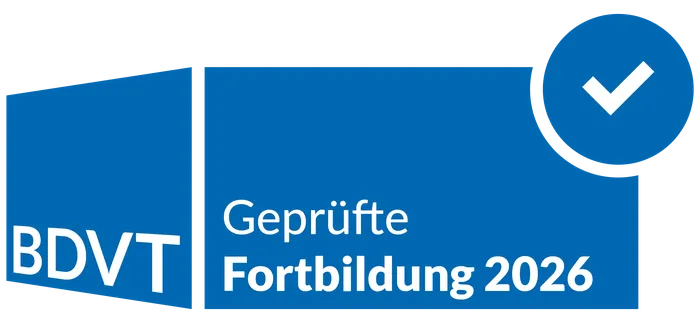 BDVT-Siegel: Geprüfte Fortbildung 2026